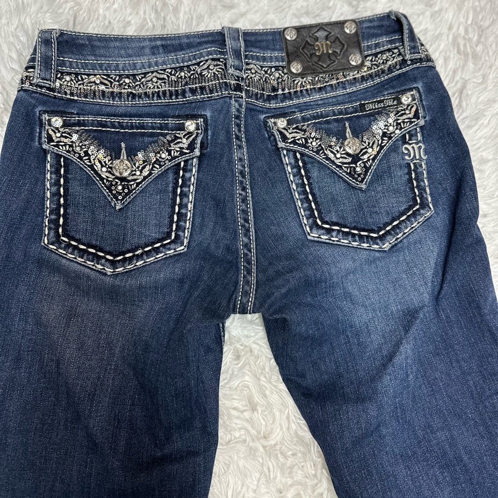 Miss Me Boot Cut Jeans - Picture 5 of 5